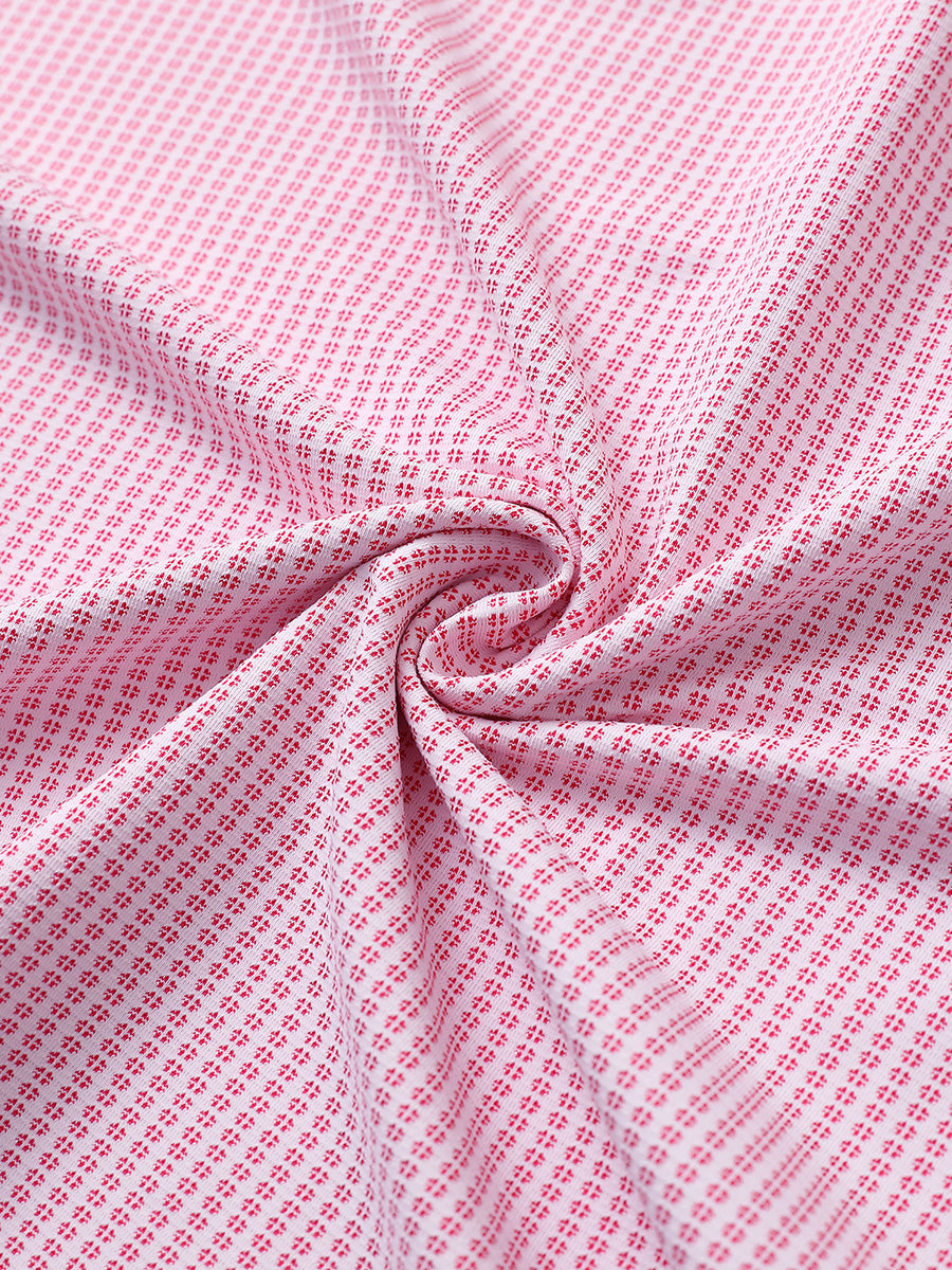 Elegant Performance Jacquard Polo