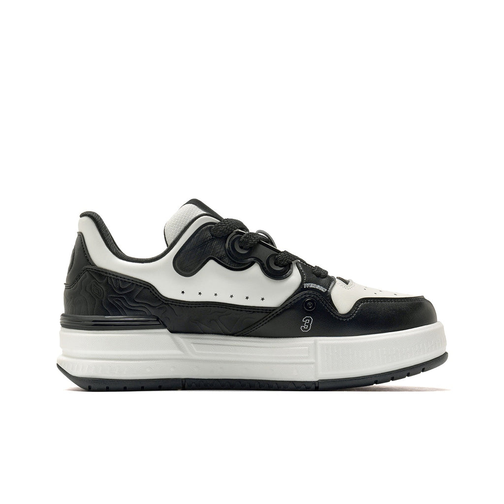 ONEMIX Unisex Retro Star & Polka Dot Low-Top Sneakers