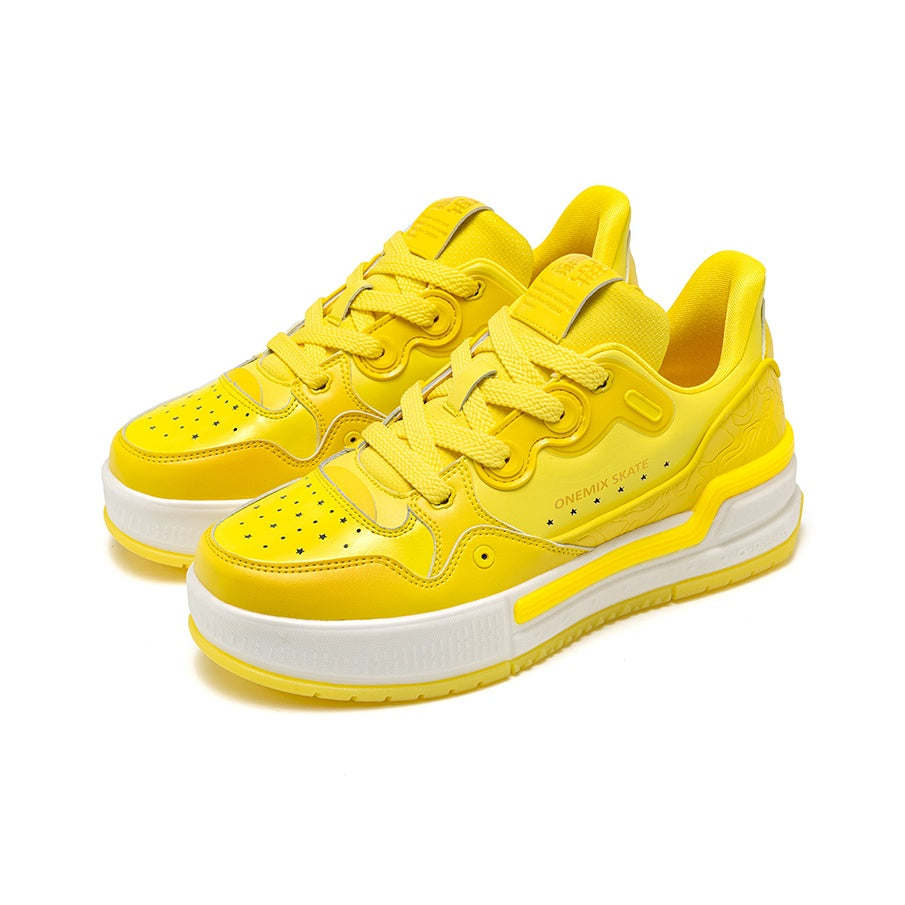 ONEMIX Unisex Star-Perforated Air-Cushioned Low-Top Sneakers