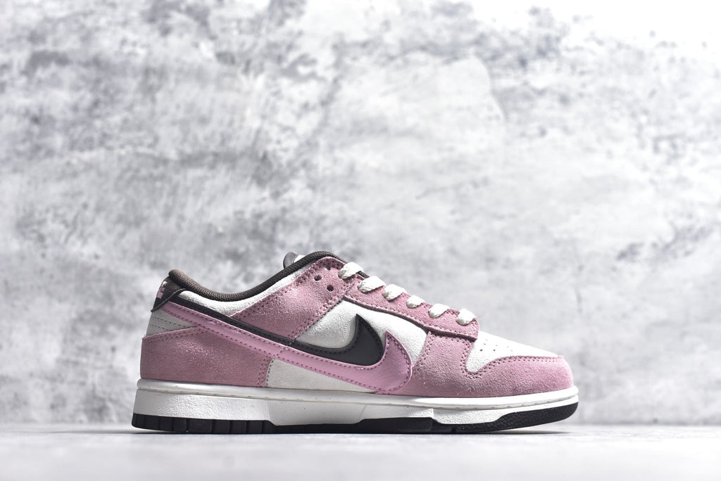 Nike Dunk Low Double Swoosh Low-Top Sneaker — Pink HV1799-161