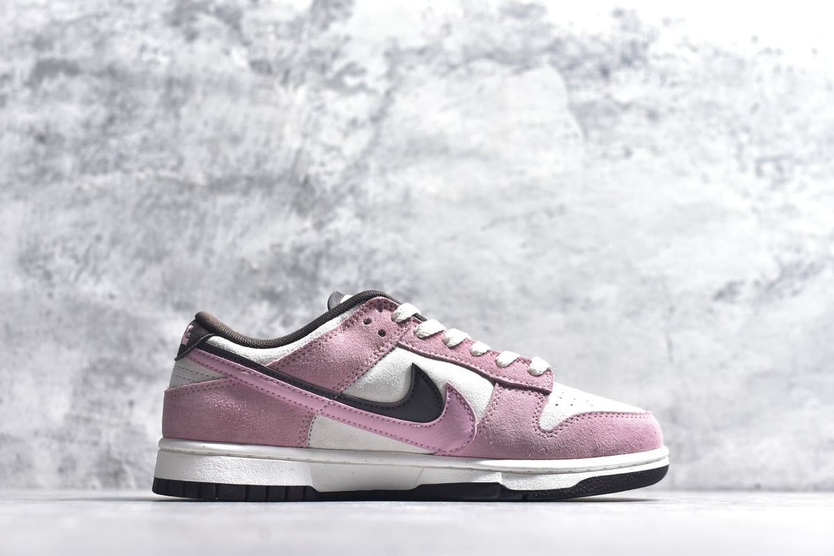 Nike Dunk Low Double Swoosh Low-Top Sneaker — Pink HV1799-161