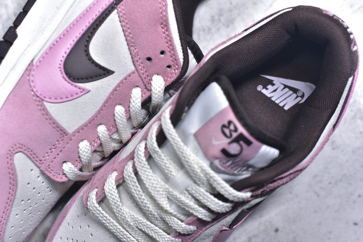 Nike Dunk Low Double Swoosh Low-Top Sneaker — Pink HV1799-161