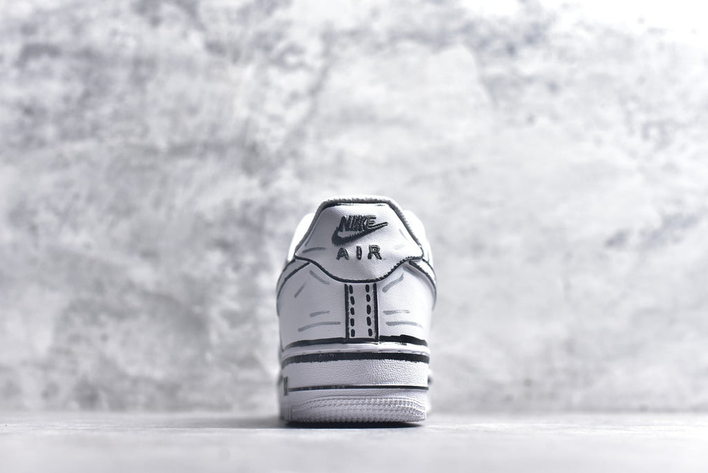 Nike Air Force 1 '07 Graffiti Low-Top Sneaker White CW2288-111