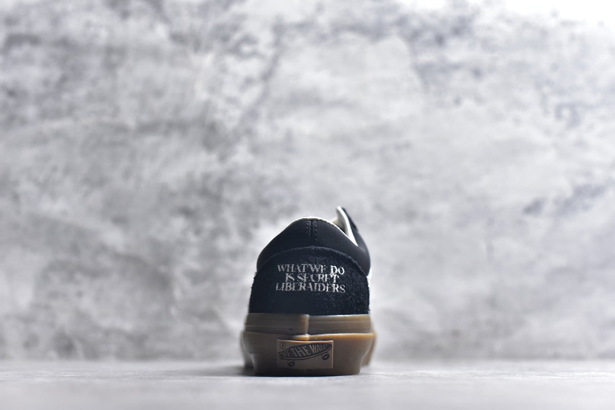 Vans Premium Old Skool 36 Artist Ink-Splash Distressed Skate Shoe – Black/White