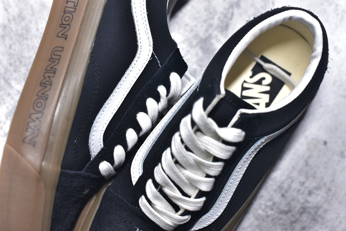 Vans Premium Old Skool 36 Artist Ink-Splash Distressed Skate Shoe – Black/White
