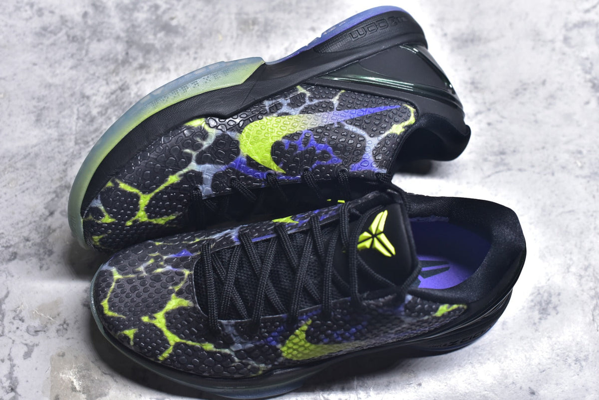 Nike Zoom Kobe 6 Protro | Air Zoom Low-Top Basketball Shoe – Black/Green (IO6261-001)