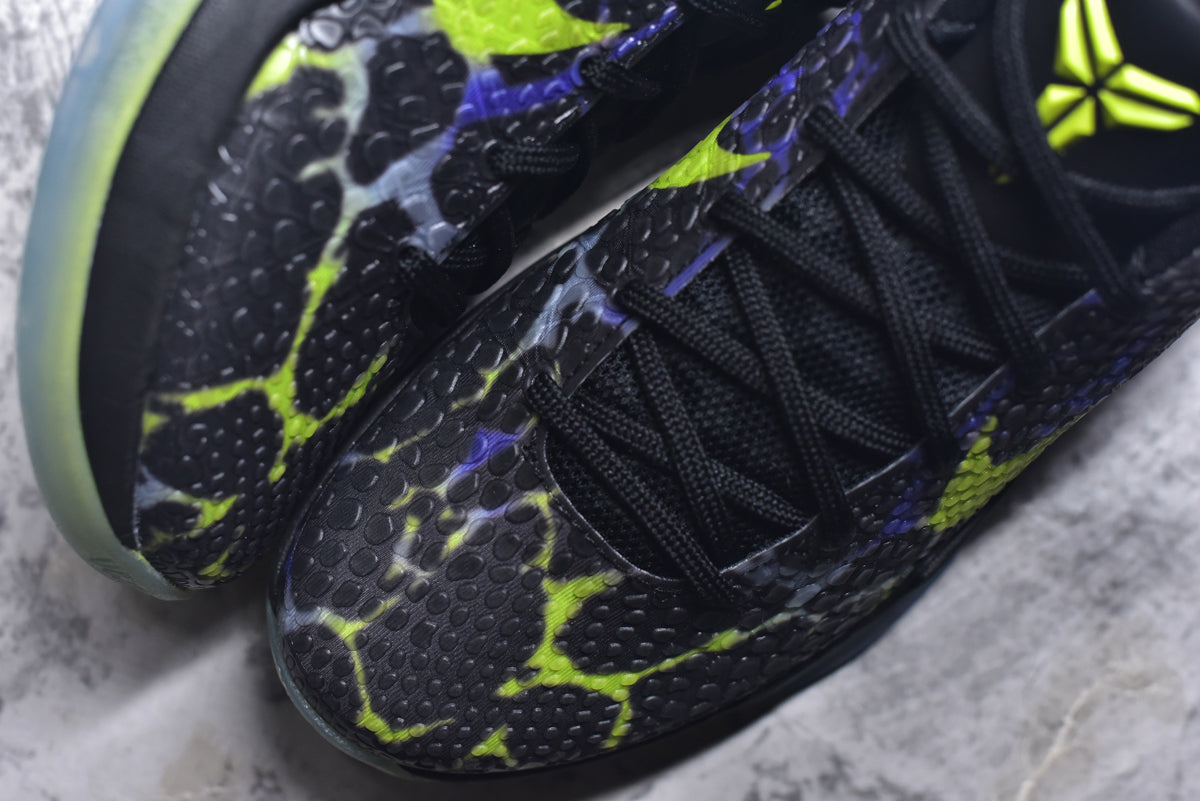 Nike Zoom Kobe 6 Protro | Air Zoom Low-Top Basketball Shoe – Black/Green (IO6261-001)