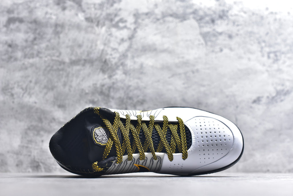 Nike Zoom Kobe 4 | Low-Top Performance Basketball Shoe – White (AV6339-101)