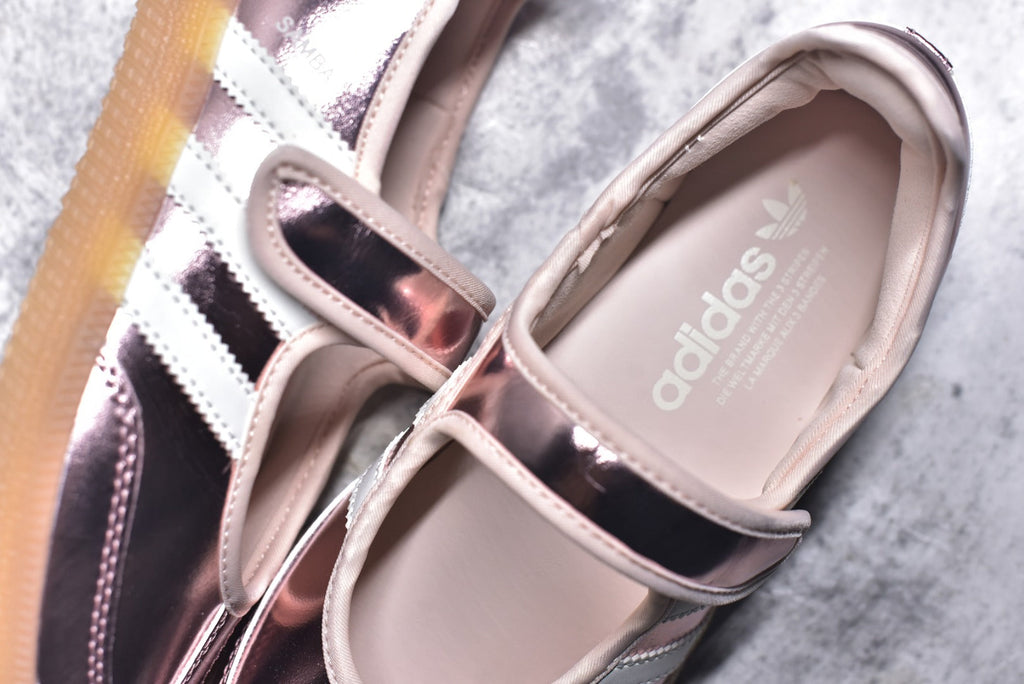 Adidas Samba Jane | Mary Jane Trefoil Retro Casual Skate Shoe (HQ7708)