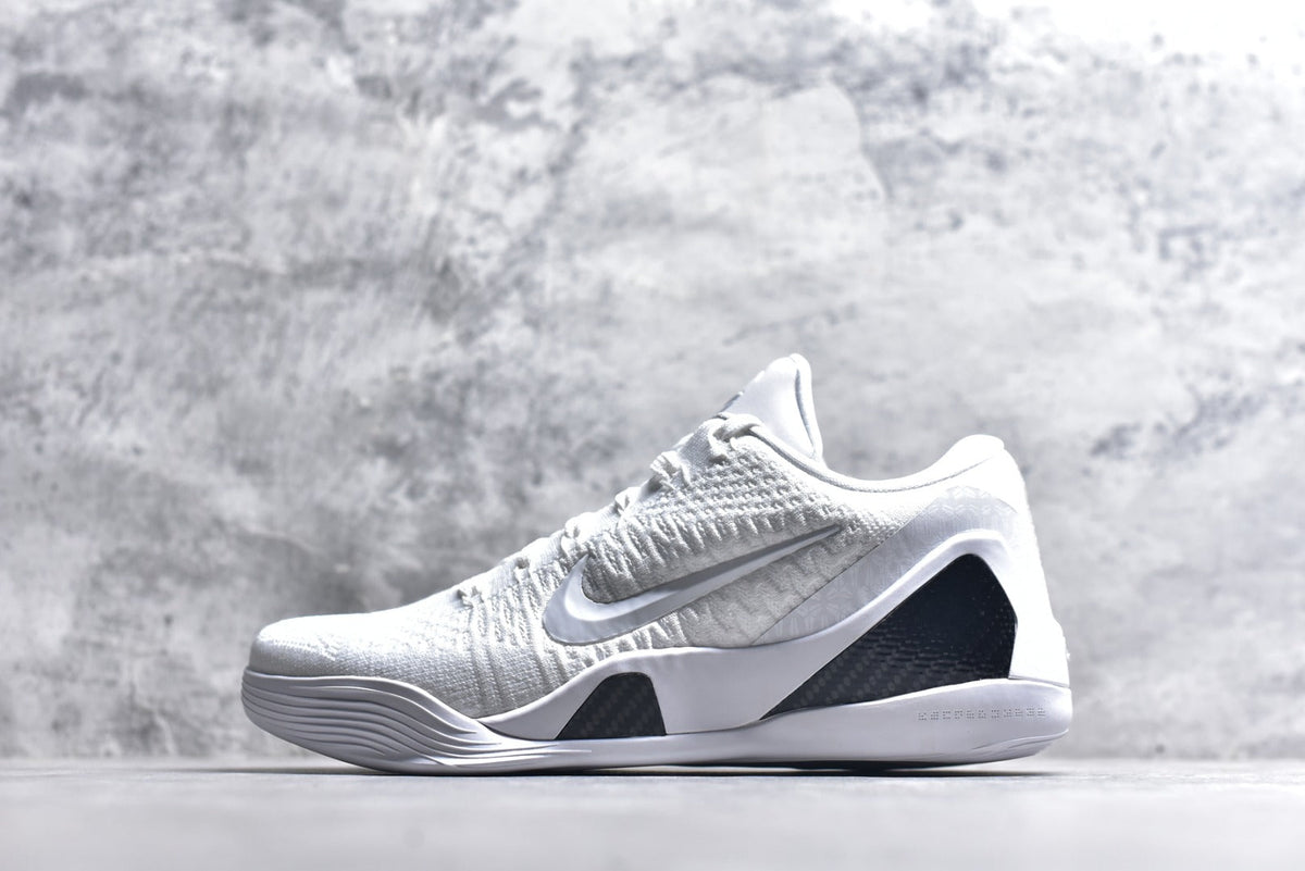Nike Kobe 9 Low EM PE | Cushioned Non-Slip Low-Top Basketball Shoe – Black/White (FZ7334-10)