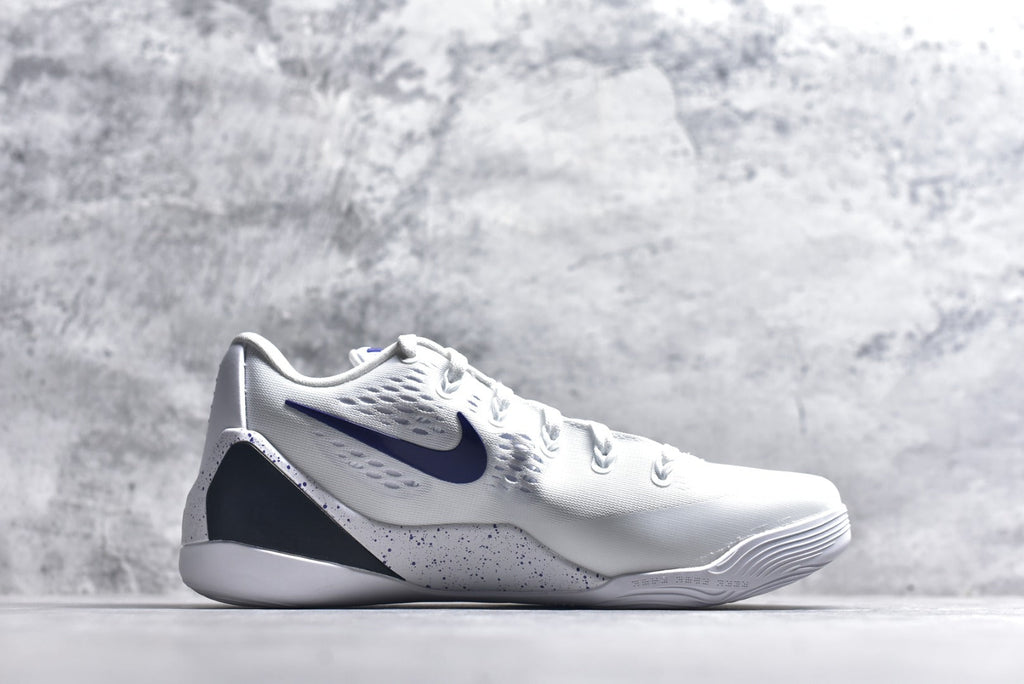 Nike Kobe 9 Elite Low EM Protro | Low-Top Basketball Shoe – White/Purple (IH1401-100)
