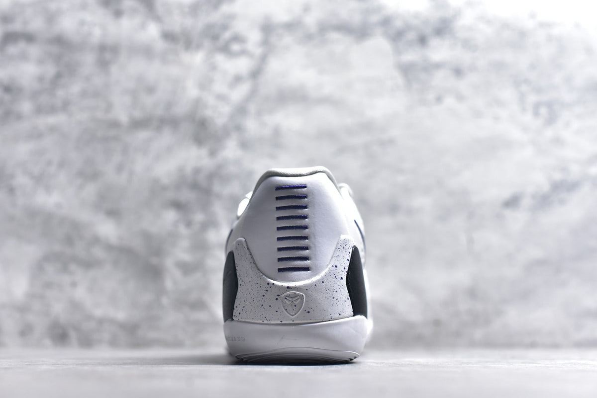 Nike Kobe 9 Elite Low EM Protro | Low-Top Basketball Shoe – White/Purple (IH1401-100)