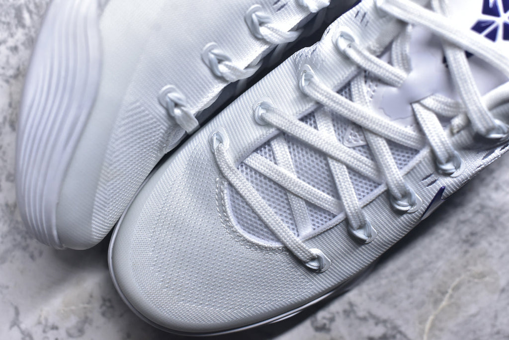 Nike Kobe 9 Elite Low EM Protro | Low-Top Basketball Shoe – White/Purple (IH1401-100)