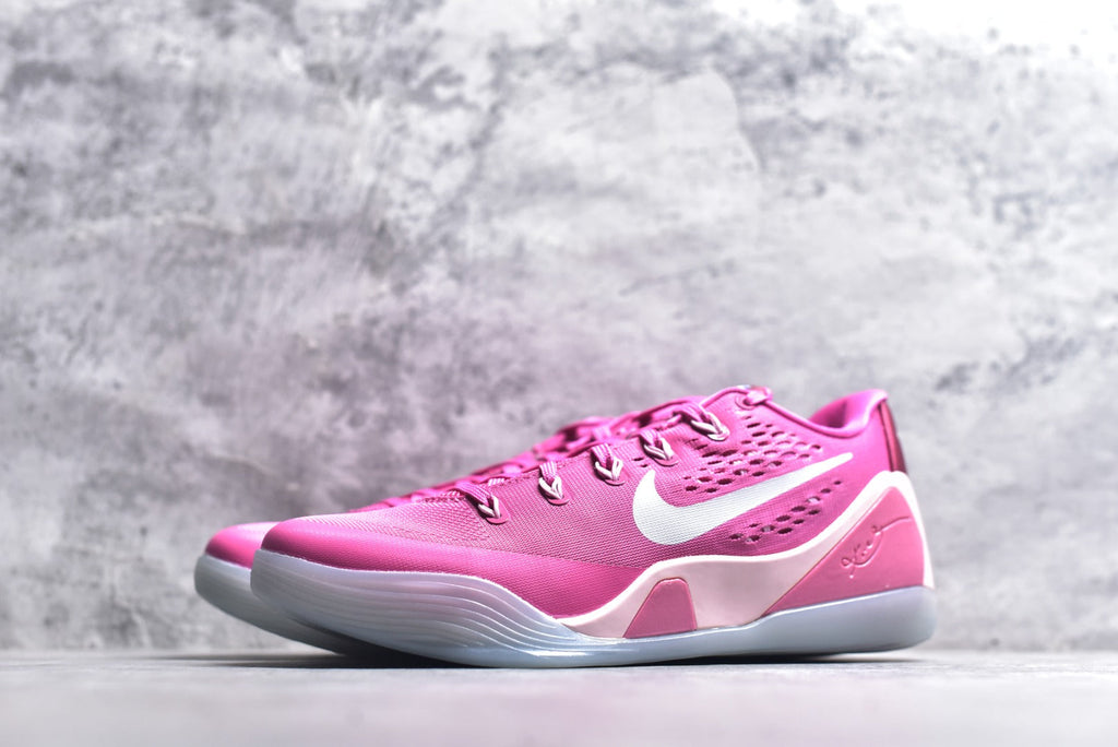 Nike Kobe 9 Low EM Think Pink PE | Cushioned Non-Slip Low-Top Basketball Shoe – Pink (HQ4995-600)