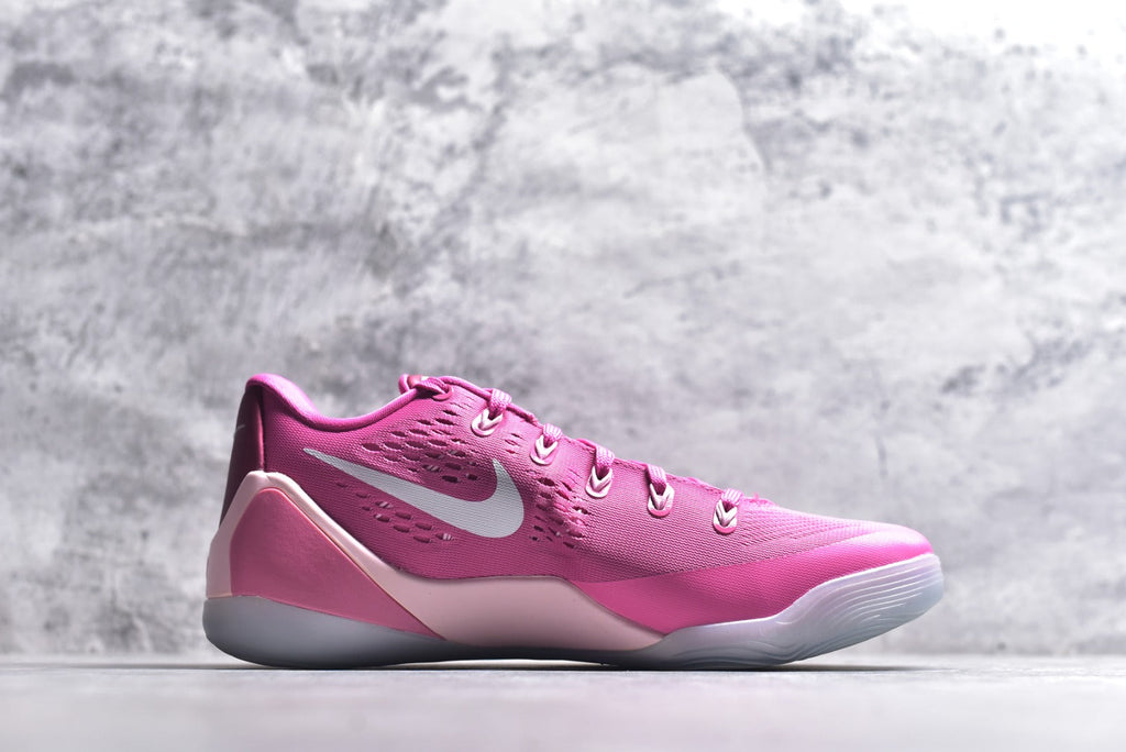Nike Kobe 9 Low EM Think Pink PE | Cushioned Non-Slip Low-Top Basketball Shoe – Pink (HQ4995-600)