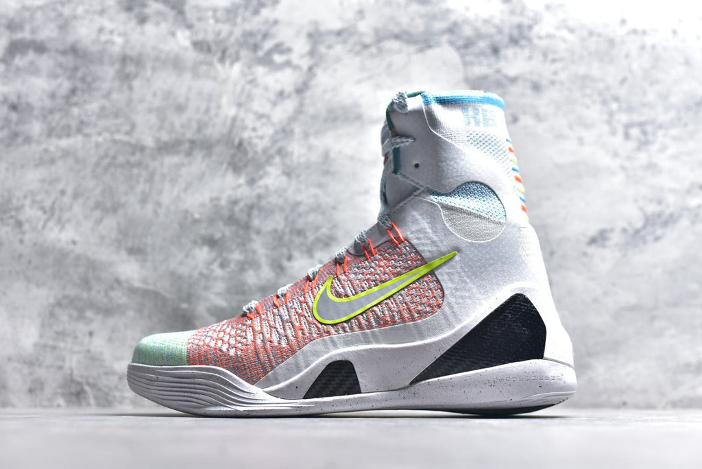 Nike Kobe 9 Elite Protro | High-Top Performance Basketball Shoe – White/Multi (FZ7335-101)