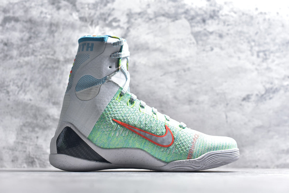 Nike Kobe 9 Elite Protro | High-Top Performance Basketball Shoe – White/Multi (FZ7335-101)