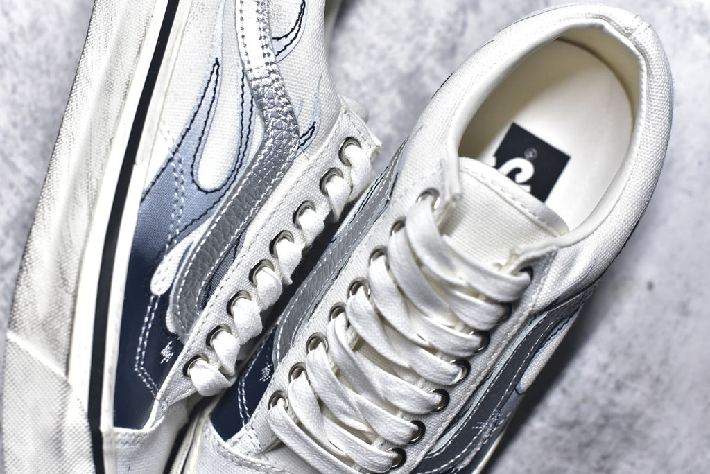 Vans Old Skool | Flame Series Low-Top Casual Skate Shoe (VN000D9RCCZ1)