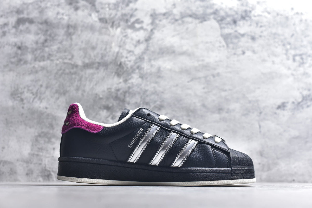 Teenage Mutant Ninja Turtles x Adidas Originals Superstar “Master Splinter” | Low-Top Casual Skate Shoe – Black/Silver/Red (IH7767)