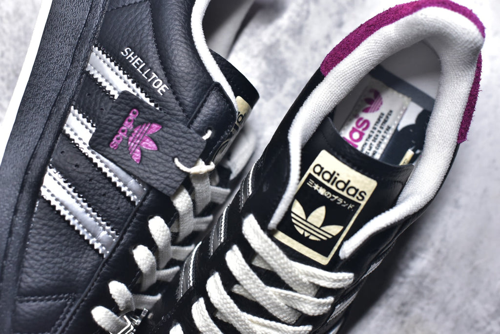 Teenage Mutant Ninja Turtles x Adidas Originals Superstar “Master Splinter” | Low-Top Casual Skate Shoe – Black/Silver/Red (IH7767)