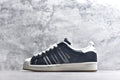 Korn x Adidas Originals Superstar Black White Shell Toe Low-Top Sneaker – Unisex | Style No. IH1313