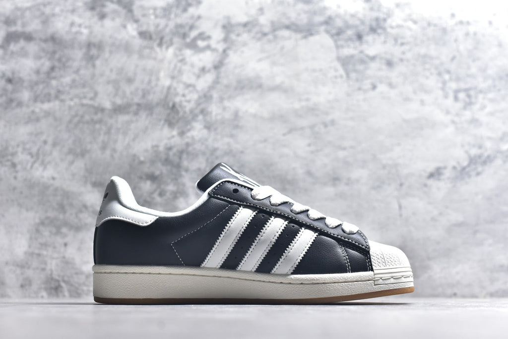 Korn x Adidas Originals Superstar Black White Shell Toe Low-Top Sneaker – Unisex | Style No. IH1313