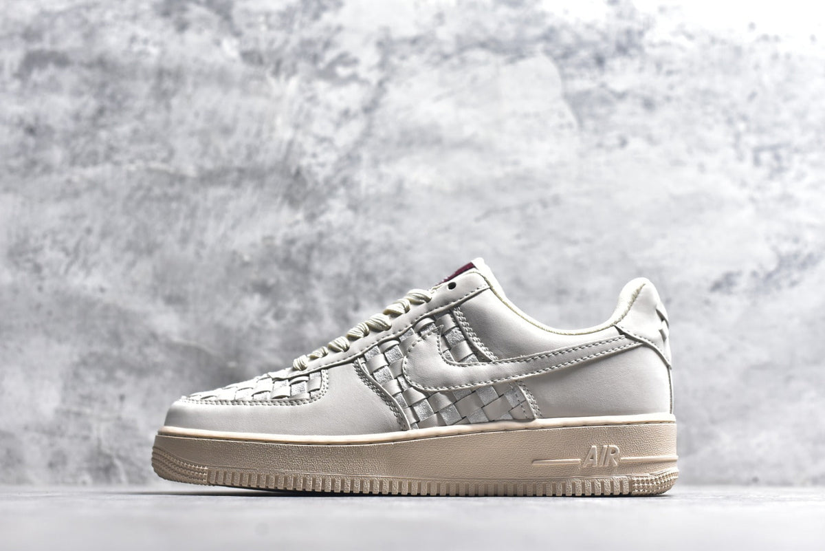 Nike Air Force 1 Low Woven Wheat Sneakers IM5755-100