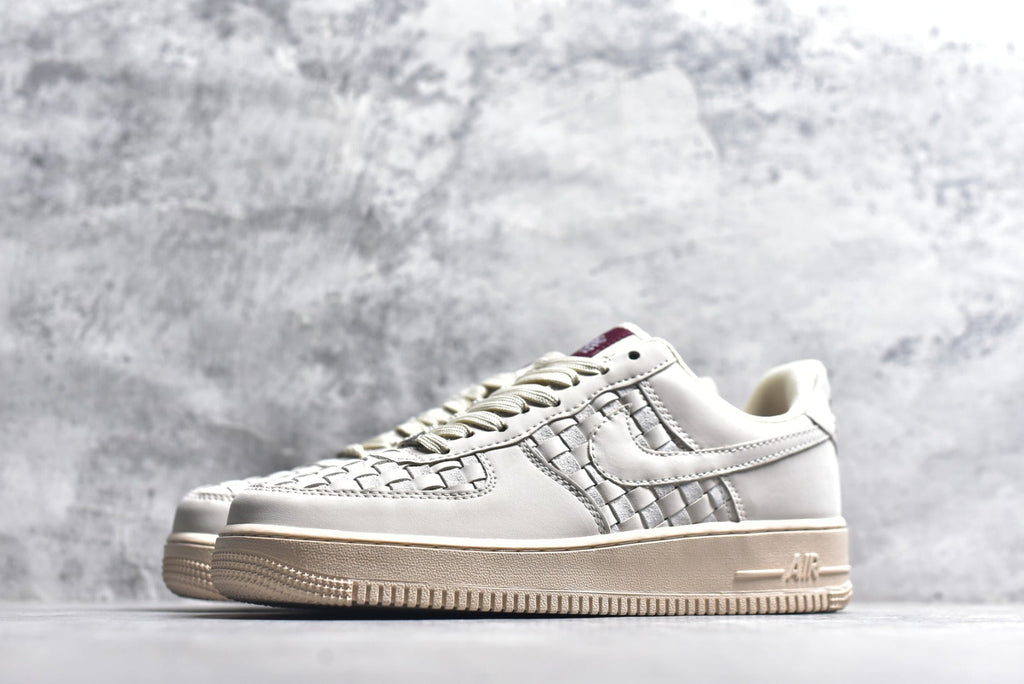 Nike Air Force 1 Low Woven Wheat Sneakers IM5755-100
