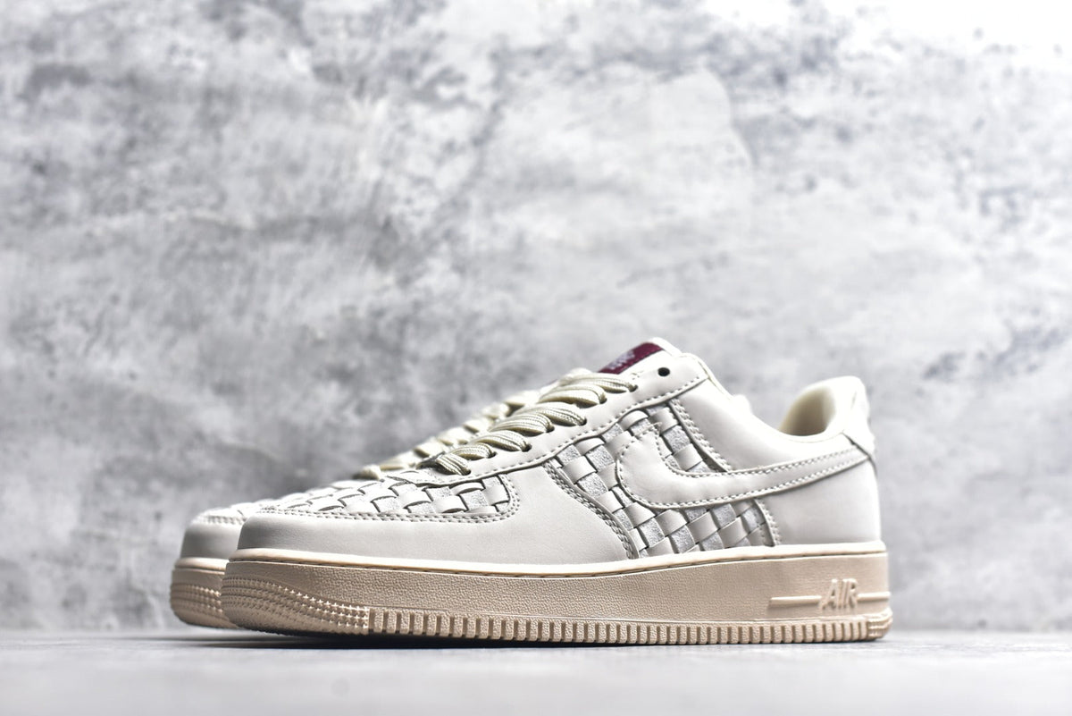 Nike Air Force 1 Low Woven Wheat Sneakers IM5755-100
