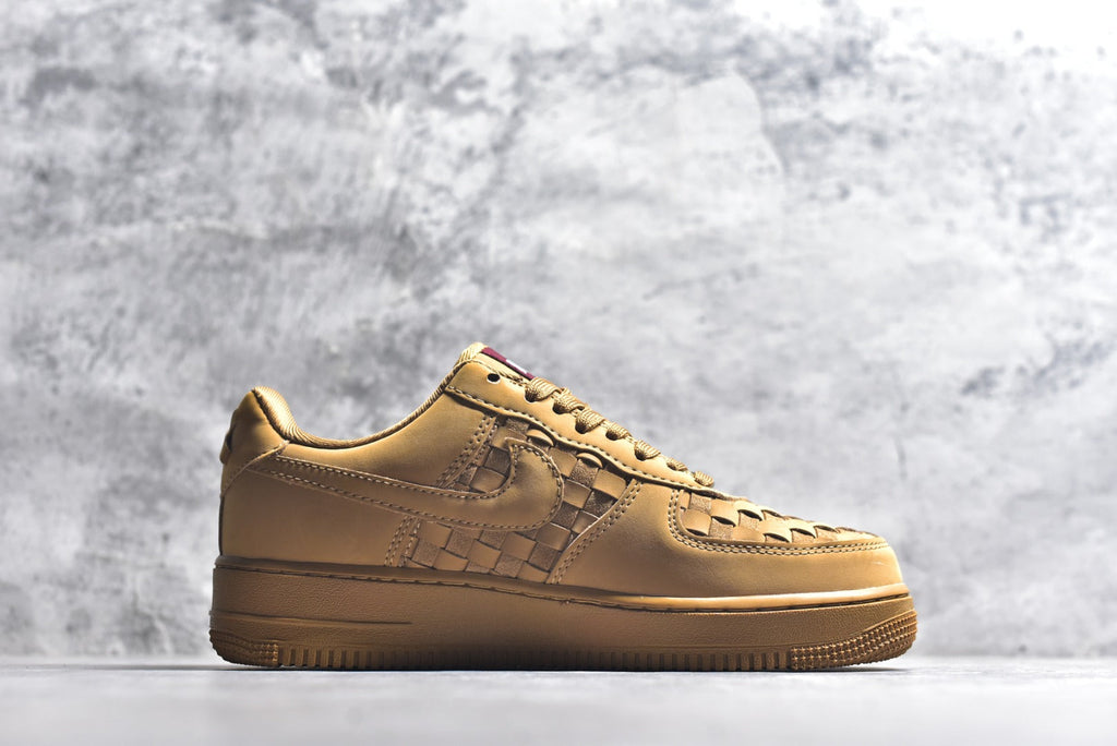 Nike Air Force 1 Low Woven Wheat Sneakers IM5755-700