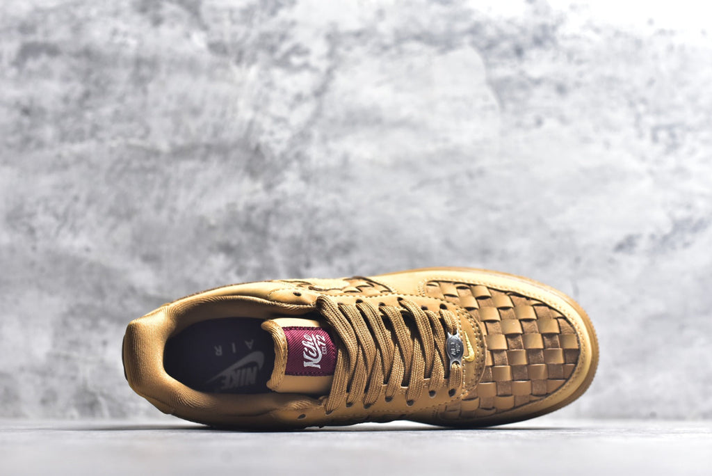 Nike Air Force 1 Low Woven Wheat Sneakers IM5755-700