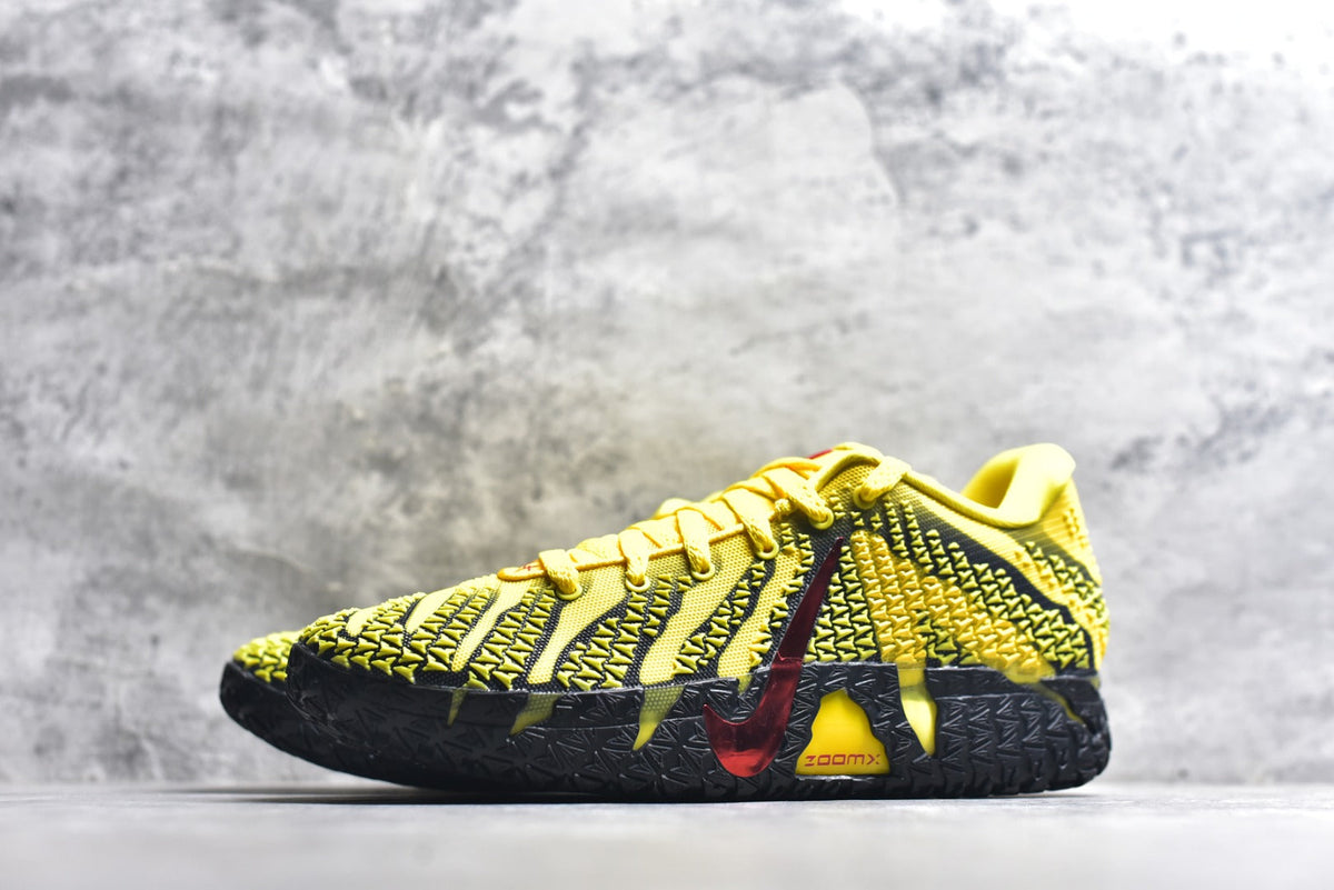 Nike Ja 3 "Scratch" EP Low-Top Basketball Shoe – Men's Black/Yellow | Style No. HF2794-702