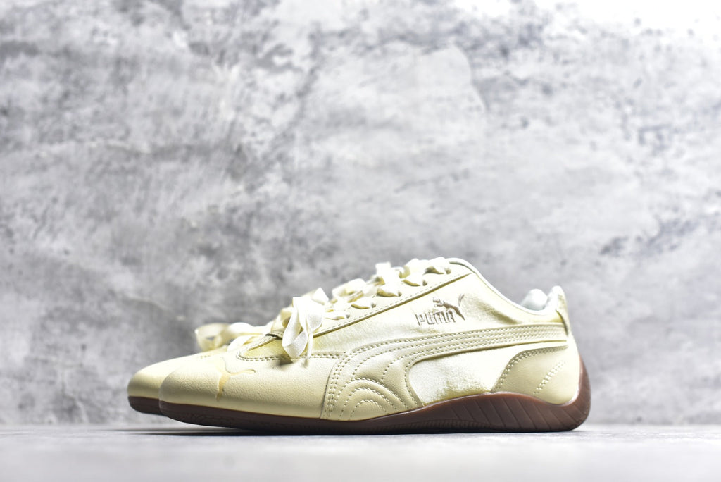 Puma Speedcat Low-Top Casual Running Shoe – Women's Beige | Style No. 407673-01