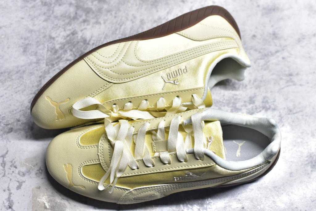 Puma Speedcat Low-Top Casual Running Shoe – Women's Beige | Style No. 407673-01